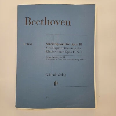 Beethoven String Quartets Op. 18 And String Version Of The Piano Sonata Op. 14 - Image 1 of 4
