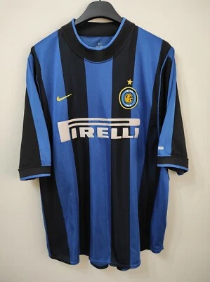 INTER MILAN 2000-2001 Pirelli shirt camiseta maillot trikot maglia XL - Imagen 1 de 4