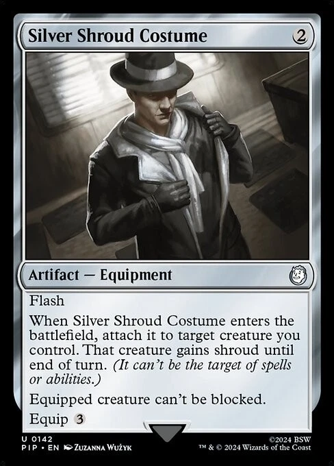MTG - Silver Shroud Costume - Universes Beyond: Fallout - Image 1 of 1