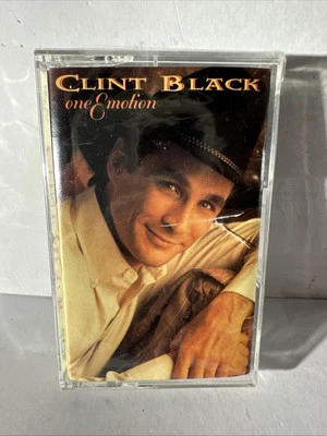 Clint Black - One Emotion Cassette New Sealed It Has A Small crack in case only - Image 1 of 2