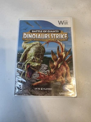 Battle of Giants: Dinosaurs Strike (Nintendo Wii, 2010) Nuevo Sellado de Fábrica Foto 1 de 4