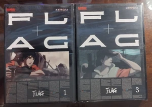 Bandai Anime Flag Volume 1 & 3 Eps 1-4 & 8-10 DVD Anime Animation TV Series - Foto 1 di 5