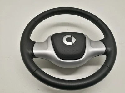 Smart ForTwo 451 Facelift ab 2010 Lenkrad Airbaglenkrad Lederlenkrad #1 - Bild 1 von 4