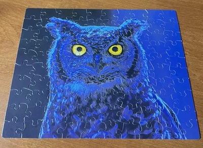 Cra-Z-Art Puzzle Bug 100 Fully Interlocking Pieces Monnlight Owl Age 6+ - Image 1 of 4