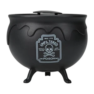 š„Halloween Decorations Indoor LED Mist Maker Halloween Witches Cauldron Blackš„ - Picture 1 of 4