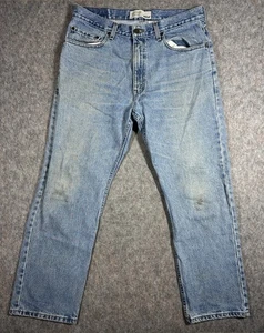 Pantalones de mezclilla Levi Strauss Signature para hombre W34 L29 calce regular lavado claro estilo EE. UU. - Imagen 1 de 8