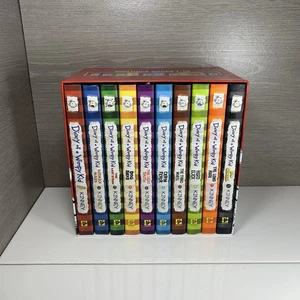 Tagebuch eines Wimpy Kid 1-10 Bücher Lot Set Sammlung von Jeff Kinney Hardcover - Bild 1 von 16
