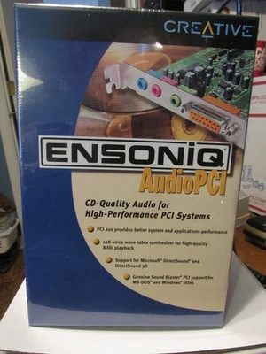 Creative Ensoniq AudioPCI PCI Sound Card NEW & SEALED Model ES4815 - Image 1 of 2