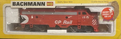 BACHMANN POWERED F9 CANADIAN PACIFIC CP RAIL ENGINE LOCOMOTIVE HO SCALE - Image 1 of 4
