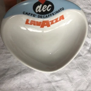 PUBBLICITÀ:POSACENERE CAFFÈ DECAFFEINATO LAVAZZA DEC IN CERAMICA DI LAVENO-EPOCA - Foto 1 di 10