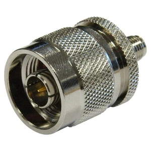 RP SMA Female to N-Type Male Adaptor Nickel Plated / Gold Plated Connector - Picture 1 of 4