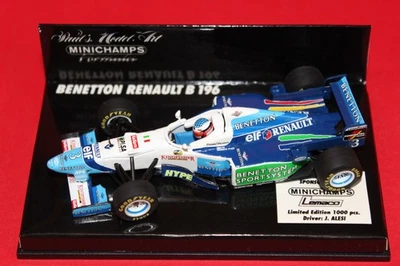 1/43 Benetton Renault B196 (1996) - #3 J. Alesi - MINICHAMPS - Immagine 1 di 3