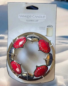 YANKEE CANDLE Holiday Illuma-Lid Jar Candle Topper - Picture 1 of 2