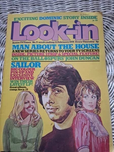 LOOK IN Magazine 21 FEBRUARY 1976 Man About The House Sailor Six Million LK702V - Picture 1 of 7