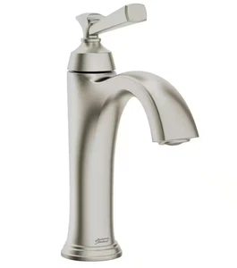 Grifo de baño American Standard Rumson de un solo orificio de 1 manija en níquel cepillado - Imagen 1 de 5