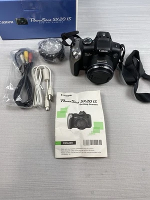Cámara digital Canon PowerShot SX20 IS 12,1 MP 20x Zm LCD abatible Foto 1 de 4