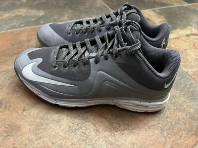 Nike Lunarlon BSBL MVP Shoes Size. 7 Gray Used / Nice - Image 1 of 4