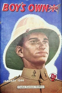 Secret Weapon Biggles Boys Own Magazine WE Johns JAN 1944 WWII War story - Picture 1 of 8