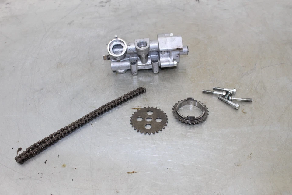 Suzuki GSXR750 GSXR600 GSXR 600 750 2006 2007 OEM BOMBA DE ACEITE LOTE DE CADENA DE ENGRANAJES Foto 1 de 4