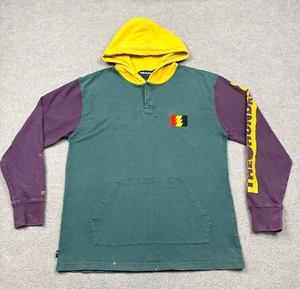 The Hundreds Men's Shirt Size M Multicolor Long Sleeve Hooded Streetwear Graphic - Picture 1 of 12