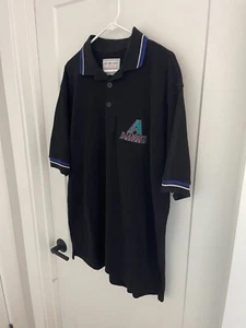 Vintage Arizona Diamondbacks Polo Shirt - Men's XL - Embroidered Logo - MLB 90s - Picture 1 of 5