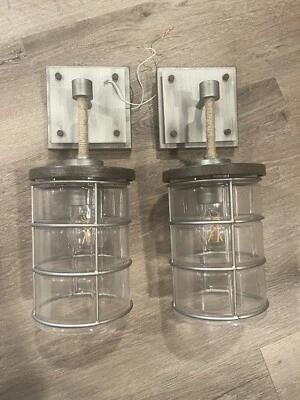 Apliques de pared estilo vidrio granja Foto 1 de 4