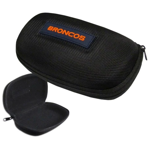 Denver Broncos Hard Shell Glasses / Sunglasses Case NFL Football Cover
