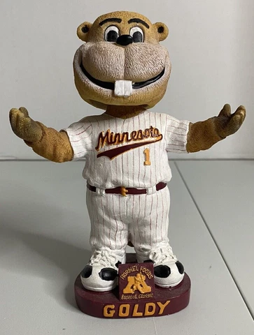 2001 Goldy Minnesota University Golden Gophers Bobblehead Hormel Foods Cover