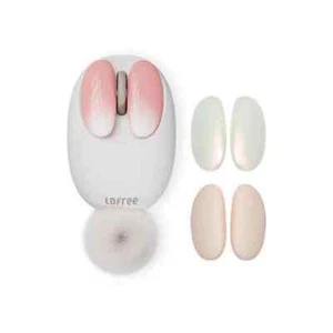 Lofree Petal Mouse Wireless Bluetooth Dual-Mode Bouse NEW - Pink / Green - Picture 1 of 12