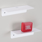 Acrylic Floating Wall Shelves Set of 2, 9 Inch Acrylic Wall Shelf for Gaming Roo