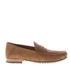 TOD'S men shoes brown suede penny loafer leather sole XXM11A00010RE0S818