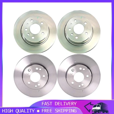 4x Rotor de freno de disco delantero trasero Brembo para Mercedes-Benz 560SL 1986-1989 _PG Foto 1 de 4