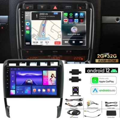 Upgraded Head Unit Radio Touchscreen Car for Porsche Cayenne 2002-2010 - Image 1 of 4