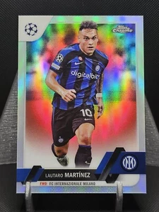 2022-23 Topps Chrome UEFA Club Competitions - Refractor - Lautaro Martinez #97 - Picture 1 of 2
