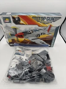 COBI Top Gun Maverick P-51D Mustang Fighter Jet 256 Building Block Set 5806 - Picture 1 of 13