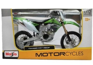 Maisto Kawasaki KXF 450 1:12 Die-Cast Motocross MX Juguete Modelo Bicicleta Verde - Imagen 1 de 3