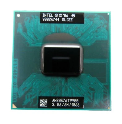 Intel Core 2 Duo Mobile T9900 SLGEE 3.06 GHz 6MB 1066MHz Processor - Image 1 of 2