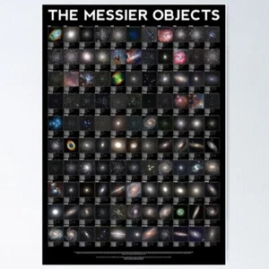 NEW! Best Design The Messier Objects Made in USA Poster Graphic Premium Poster - Picture 1 of 1