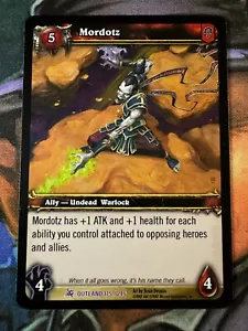 World of Warcraft TCG Outland 175/246 Mordotz - Picture 1 of 2