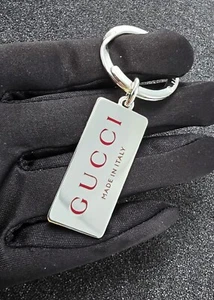 GUCCI Trademark Silver Key Ring YBF820570001 - Picture 1 of 2