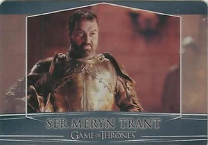Game of Thrones Valyrian Steel: #46 "Ser Meryn Trant" Metal Base Card - Bild 1 von 1