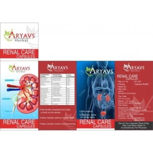 RENAL CARE CAPSULES ARYAVS HERBAL - Picture 1 of 7