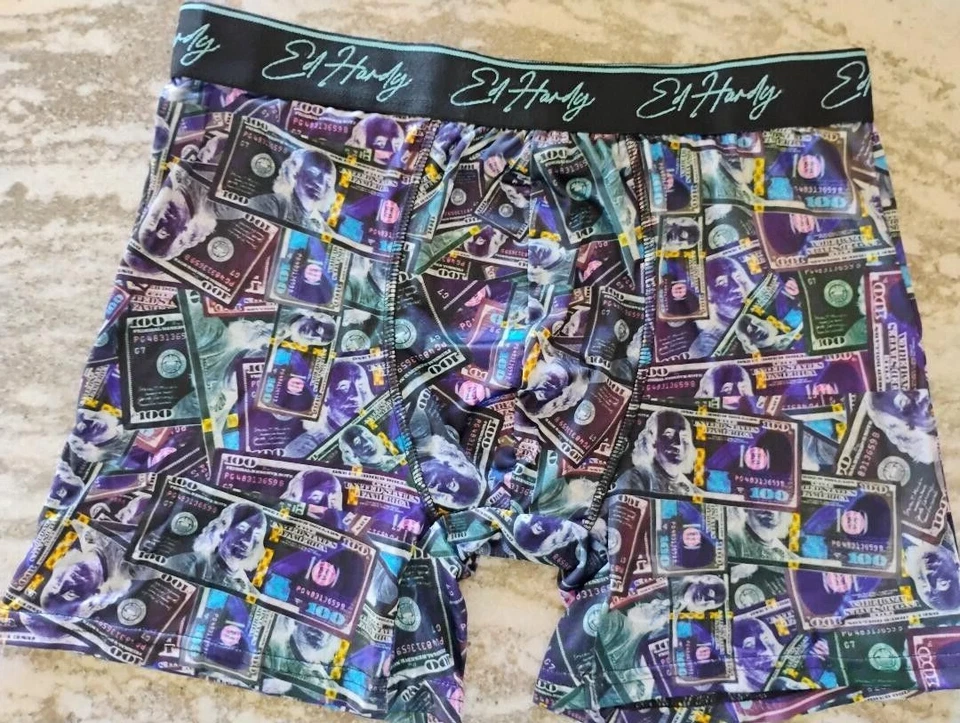 Calzoncillo boxer Ed Hardy Performance Micro para hombre ropa interior mediana ¡COMO NUEVO ENVÍO GRATUITO! Foto 1 de 1