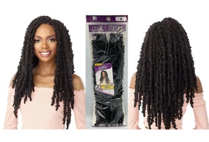 10er-Packungen 18"" SENSATIONELL LULUTRESS SYNTHETISCHE HÄKELN 2X SCHMETTERLING LOCS Farbe 2 - Bild 1 von 12
