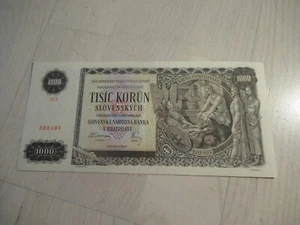 1000 Korun Slovakia 1940 Non Specimen - Picture 1 of 3