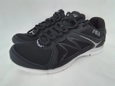Fila Mujer Resiliente a la Memoria 2 Negro/Plateado Talla 7.5 EE. UU. NUEVO EN CAJA Foto 1 de 4