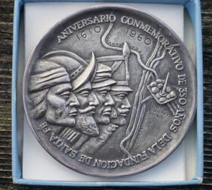 Medallic Art Co. 350th Commemorative Anniversary Founding of Santa Fe Medal - Picture 1 of 11