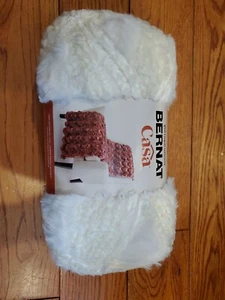Bernat Yarnspirations Casa Yarn New 7.9oz Cream - Picture 1 of 3