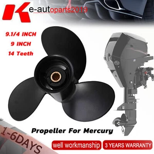 14 Teeth Boat Propeller 9 1/4"x9 For Mercury 9.9-20HP Engine 9.9HP/15HP/18HP - Picture 1 of 10