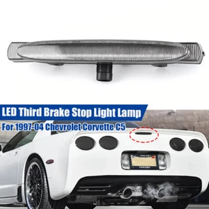 Tercera lámpara de luz trasera LED de parada de freno para Chevy Corvette C5 1997-2004 transparente - Imagen 1 de 6
